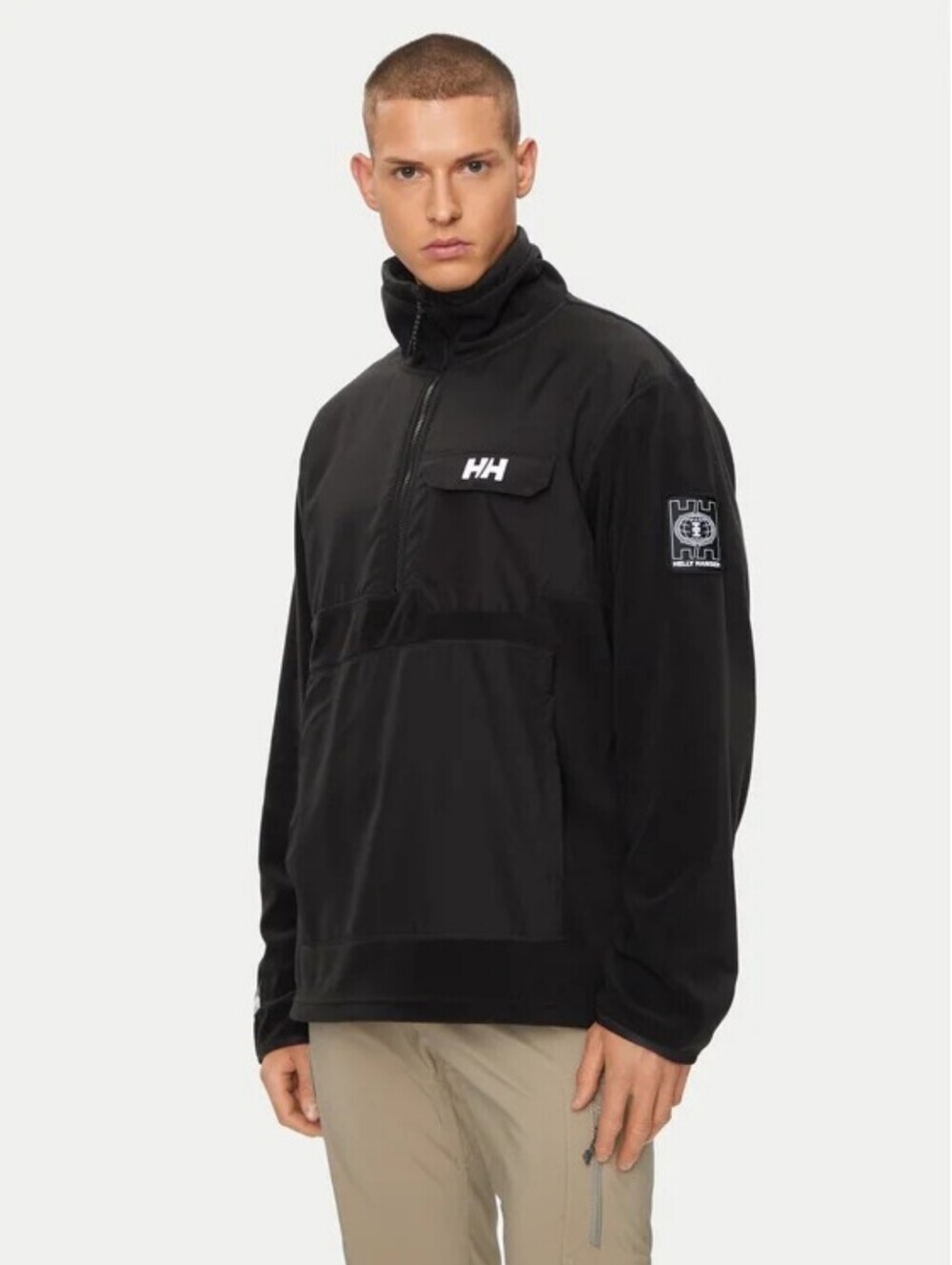 Helly Hansen Play Half-Zip Windbreaker Pullover Sweater Jacket